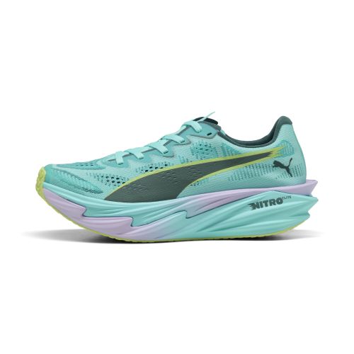 X HYROX Deviate NITRO Elite 4 Shoes Women in Green | Size 3 - PUMA - Modalova