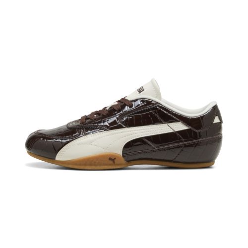 Bella Mina Crocodile Sneakers Women in Brown | Size 3 - PUMA - Modalova