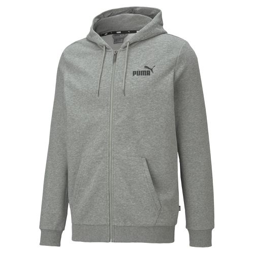 Sudadera con capucha y cremallera Essentials Small Logo para hombre - PUMA - Modalova