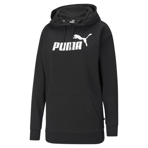 Sudadera larga con capucha Essentials Logo para mujer - PUMA - Modalova