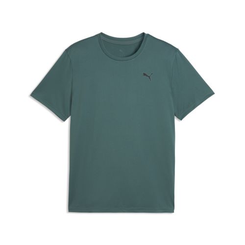 T-shirt TAD ESSENTIALS Solid Cat da uomo, Abbigliamento, Verde, S - PUMA - Modalova