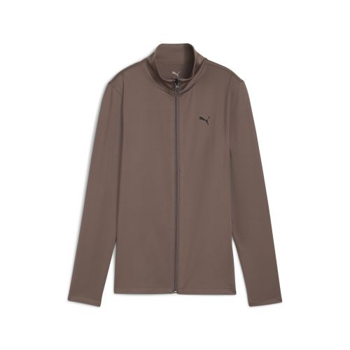 Maglia con zip intera STRONG da donna, Accessori, Marrone, XXS - PUMA - Modalova