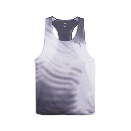 Lightspeed Graphic Performance Fit Running Singlet Men in Gray | Size Large - PUMA - Modalova