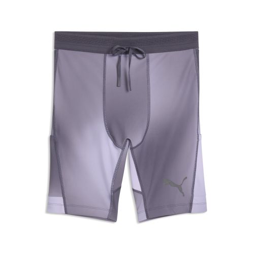 Lightspeed Printed 8" Running Half Tights Men in Gray | Size Large - PUMA - Modalova