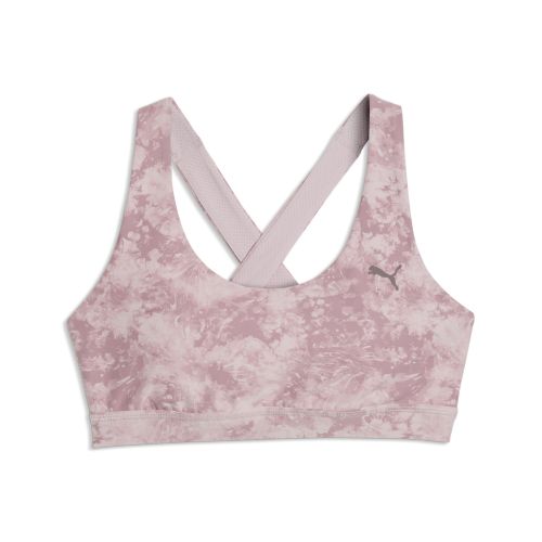 CLOUDSPUN Printed Sports Bra Women in Pink | Size Large - PUMA - Modalova