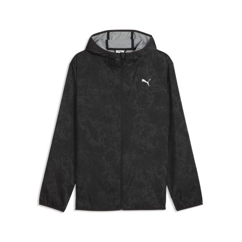 Chaqueta estampada Train All Day Essentials para hombre, Ropa, Negro, S - PUMA - Modalova
