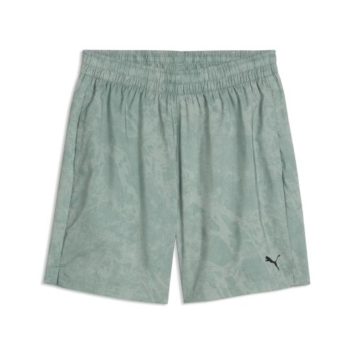 Train All Day Essentials Printed 7" Shorts Men in Green | Size Large - PUMA - Modalova
