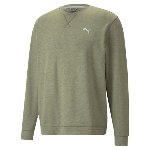 Sudadera de golf jaspeada con cuello redondo Cloudspun para hombre - PUMA - Modalova