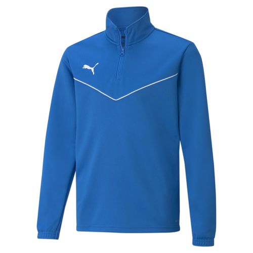 Camiseta de fútbol teamRISE con cremallera de un cuarto juvenil - PUMA - Modalova