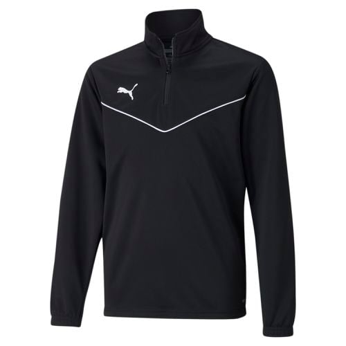 Camiseta de fútbol teamRISE con cremallera de un cuarto juvenil - PUMA - Modalova