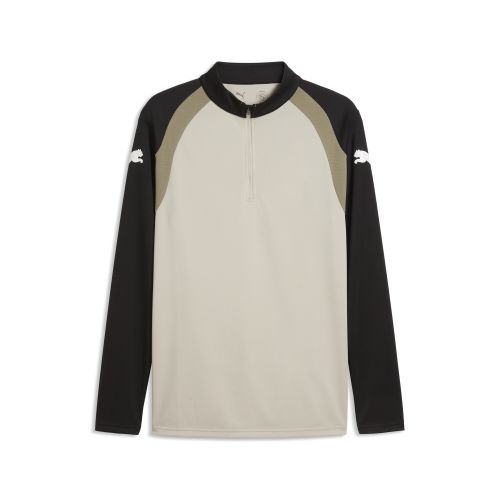 Maglia aderente a maniche lunghe con zip corta individualFINAL da uomo, Accessori, , S - PUMA - Modalova