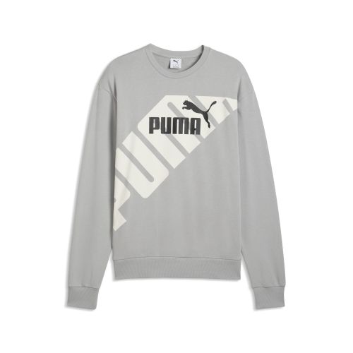 Felpa grafica POWER da uomo, Accessori, Grigio, S - PUMA - Modalova