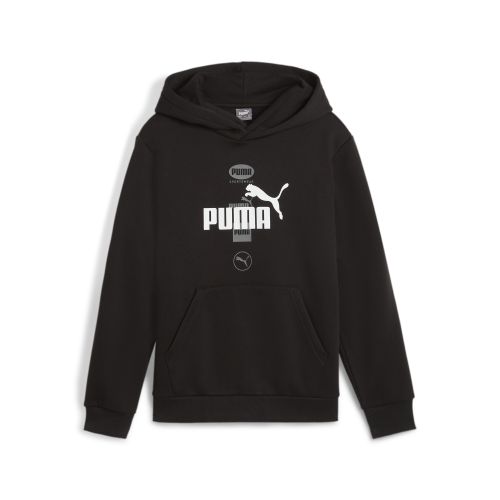 Felpa con cappuccio grafica POWER per ragazzi - PUMA - Modalova