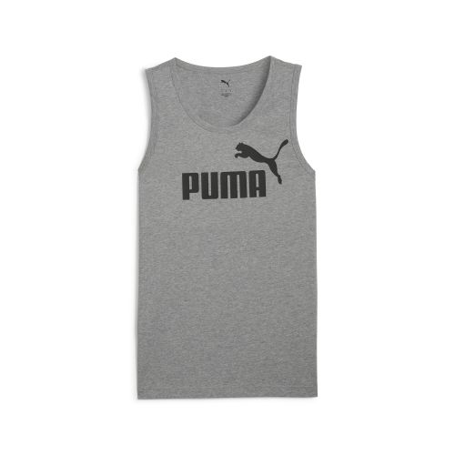 Essentials No. 1 Logo Tank Top Men in Gray | Size Medium - PUMA - Modalova