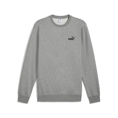 Essentials Small No. 1 Logo Crew Men in Gray | Size Large - PUMA - Modalova