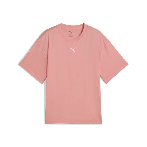 Camiseta de corte rectangular Essentials juvenil, Accesoiros, Rosa, 15-16Y - PUMA - Modalova
