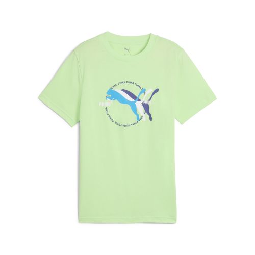 Camiseta estampada juvenil, Shop, Spring Fern, 15-16Y - PUMA - Modalova