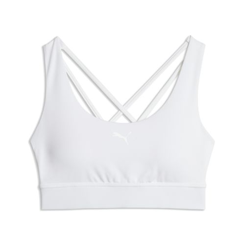 Sujetador de training para mujer Fit Mid Impact, Ropa, Blanco, S - PUMA - Modalova