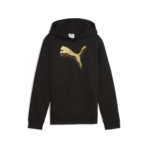 Sudadera con estampado metálico y capucha Essentials juvenil, Accesoiros, Negro, 15-16Y - PUMA - Modalova