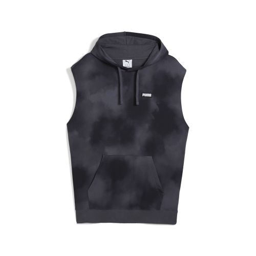 Sudadera sin mangas con capucha e insignia para hombre - PUMA - Modalova