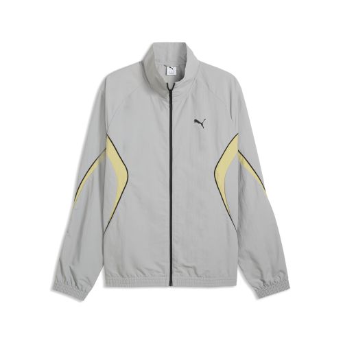 Sport Relaxed Track Jacket Men in Gray | Size Large - PUMA - Modalova