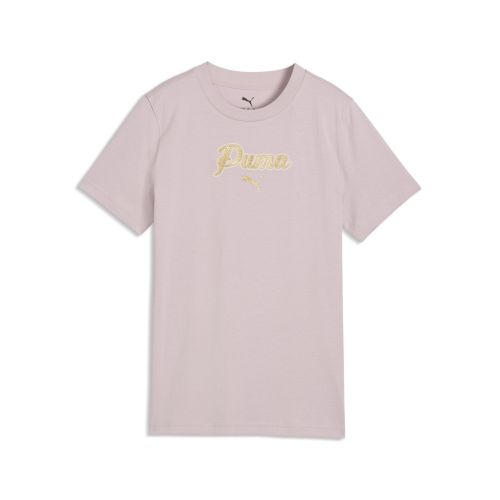 Camiseta Essentials Script Glitter juvenil, Accesoiros, Rosa, 15-16Y - PUMA - Modalova
