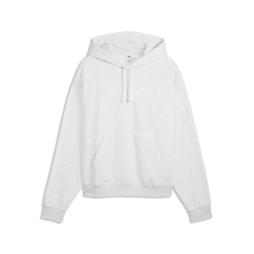 Essentials Oversized Hoodie Men in White | Size Large - PUMA - Modalova