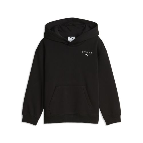 Felpa con cappuccio x HYROX per bambini, Abbigliamento, Nero, 4-5Y - PUMA - Modalova