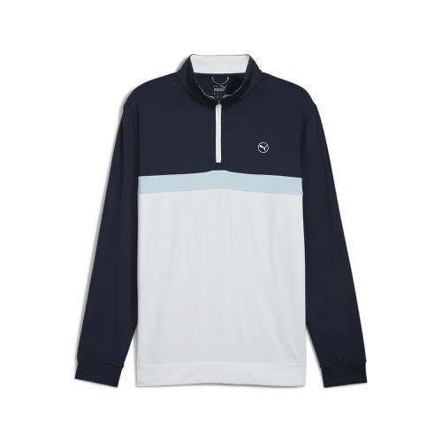 Polo de golf con cremallera de un cuarto Pure Colourblock - PUMA - Modalova