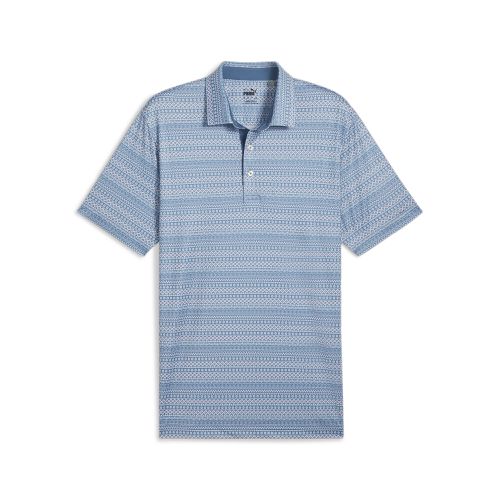 Polo de golf Fair Isle Micro Print para hombre - PUMA - Modalova