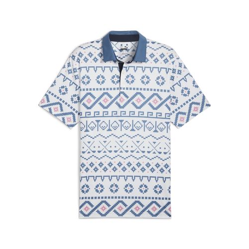 Polo de golf Fair Isle estampado para hombre - PUMA - Modalova