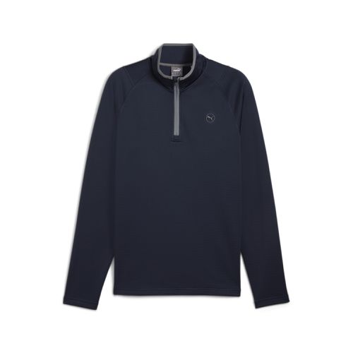 Jersey de golf de forro polar de gofre con cremallera de un cuarto para hombre - PUMA - Modalova