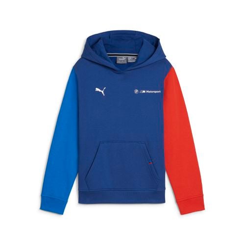 Sudadera polar con capucha BMW M Motorsport ESS+ para jóvenes - PUMA - Modalova