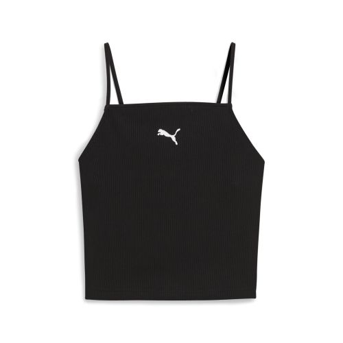 WARDROBE Essentials Ribbed Tank Top Women in | Size Large - PUMA - Modalova