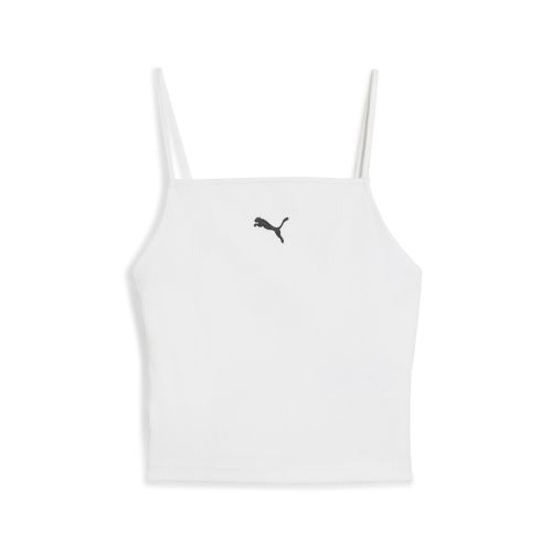 WARDROBE Essentials Ribbed Tank Top Women in | Size Large - PUMA - Modalova