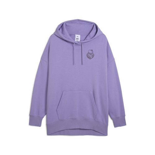 Sudadera con capucha extragrande estampada X HELLO KITTY AND FRIENDS para mujer - PUMA - Modalova