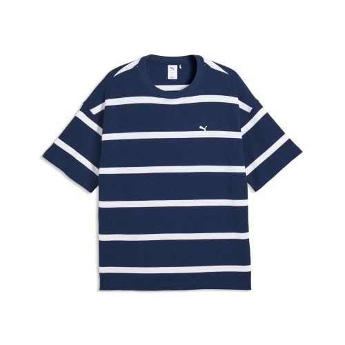 Select Essentials Waffle T-Shirt Men in Blue | Size Large - PUMA - Modalova