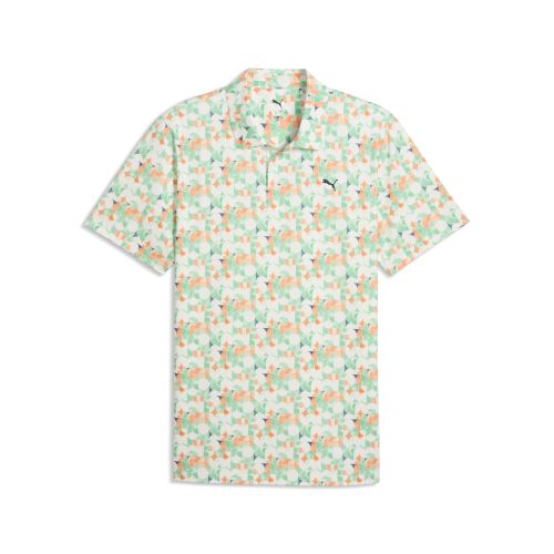 MATTR Deco Golf Polo Men in White | Size Large - PUMA - Modalova