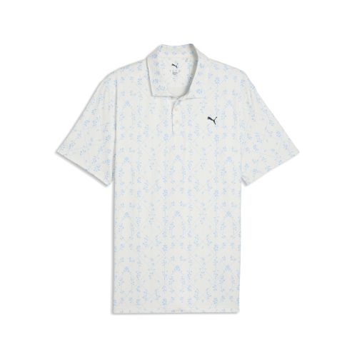 CLOUDSPUN Argyle Bloom Golf Polo Men in White | Size Large - PUMA - Modalova