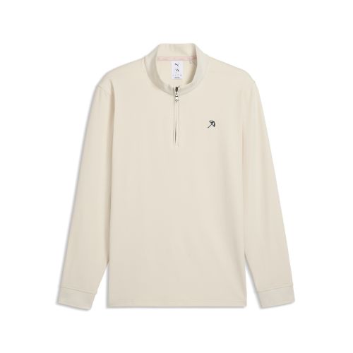 X ARNOLD PALMER CLOUDSPUN Quarter-Zip Golf Jacket Men in White | Size Medium - PUMA - Modalova