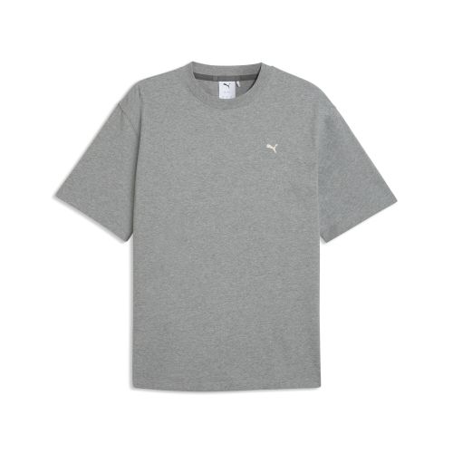 Select Essentials T-Shirt Men in Gray | Size Large - PUMA - Modalova