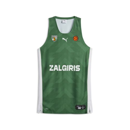 Maglia da basket Home Žalgiris Kaunas da uomo, Accessori, Verde, S - PUMA - Modalova