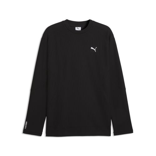 TECH Relaxed Waffle Long Sleeve T-Shirt Men in | Size Large - PUMA - Modalova