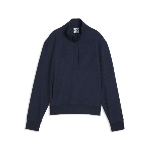 Boulder Half-Zip Golf Jacket Women in Blue | Size Large - PUMA - Modalova