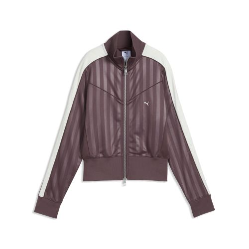 T7 Track Jacket Women in Brown | Size Large - PUMA - Modalova