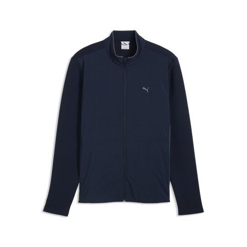 CLOUDSPUN Fleece Hybrid Golf Jacket Men in Blue | Size Large - PUMA - Modalova