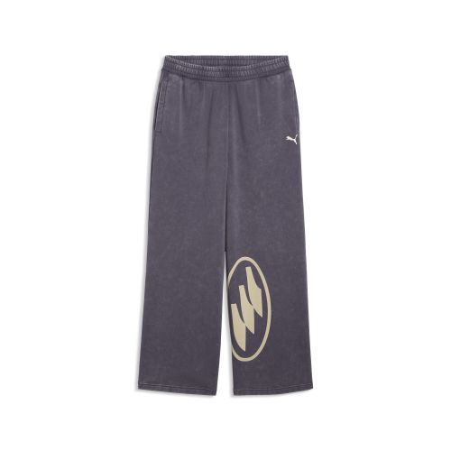 Wide Graphic Pants Unisex in Gray | Size Large - PUMA - Modalova