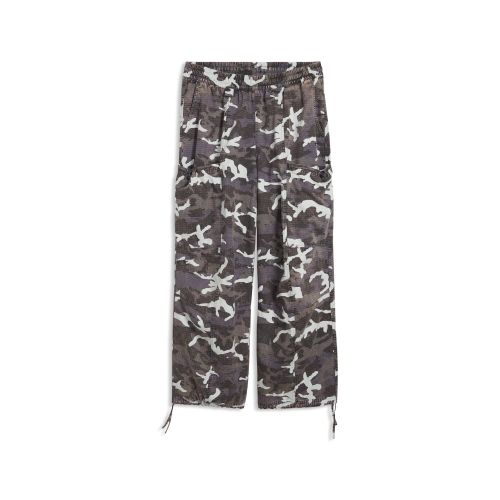 TECH SPC Camo Oversized Pants Unisex in Gray | Size Large - PUMA - Modalova