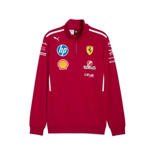 Sudadera Scuderia Ferrari HP 2025 Team con cremallera para hombre - PUMA - Modalova