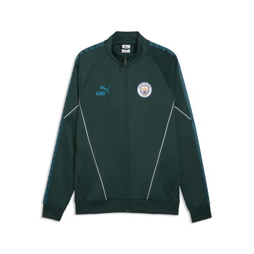 Manchester City KING Anthem Jacket Men in Green | Size Large - PUMA - Modalova